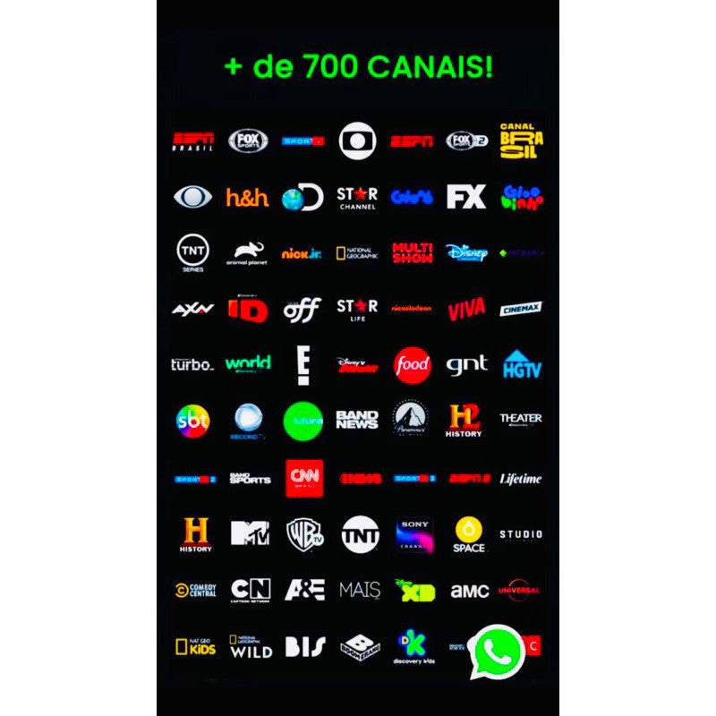 Xplus TV 2025 - Tecnologia Avançada +5.000 Canais & Acesso Vitalício - Alfashop