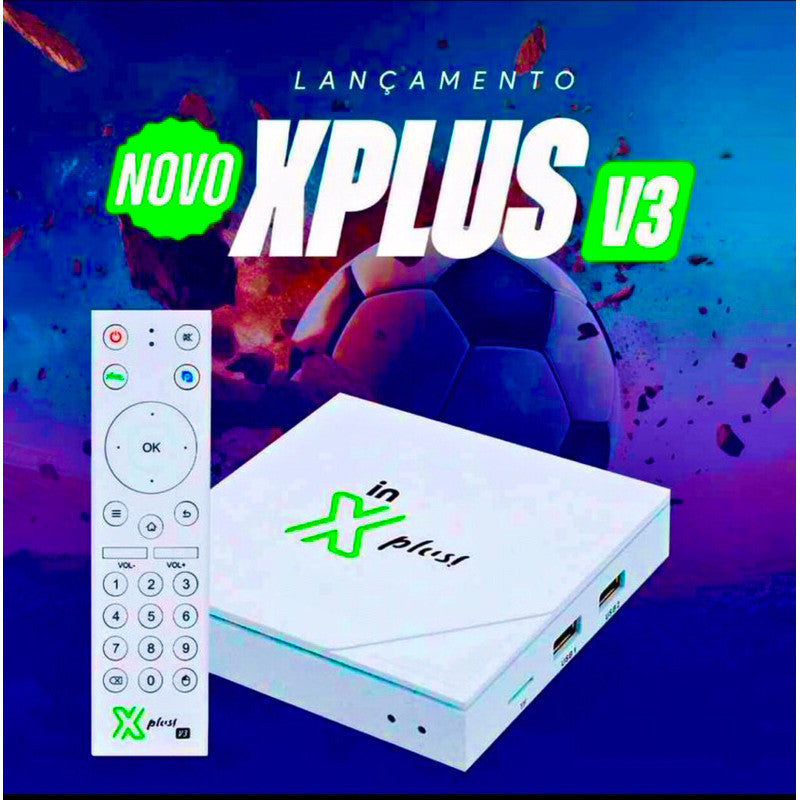 Xplus TV 2025 - Tecnologia Avançada +5.000 Canais & Acesso Vitalício - Alfashop